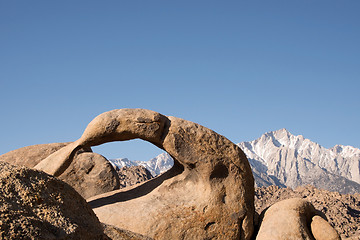 Image showing Alabama Hills, California, USA