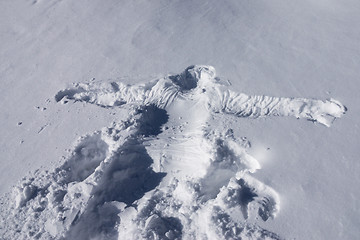 Image showing Shape in Snow