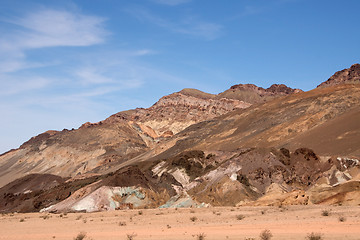 Image showing Artist´s Palette, Death Valley NP, California, USA