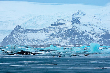 Image showing Joekulsarlon (Jökulsárlón), Iceland