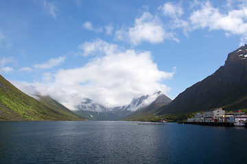 Image showing Gryllefjord, Senja, Norway