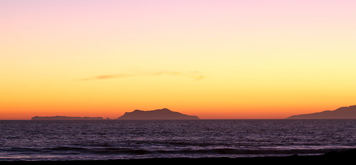 Image showing Anacapa Sunset