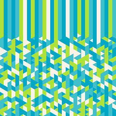 Image showing Abstract Geometric Background. Mosaic. Vector Illustration. 