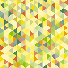 Image showing Seamless geometric background. Mosaic. 