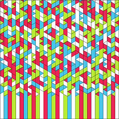 Image showing Abstract Geometric Background. Mosaic. Vector Illustration. 