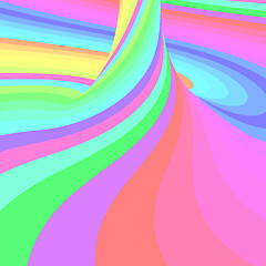 Image showing Abstract swirl background. Vector illustration. 