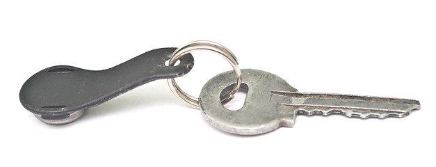 Image showing silver key