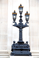 Image showing europe in  wall of london lantern illumination