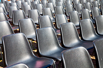 Image showing empty seat in italy   texture