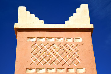 Image showing todra  the history in morocco  africa   