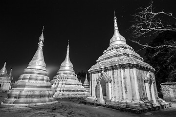 Image showing Ancient buddhist temple, Pindaya, Burma, Myanmar.