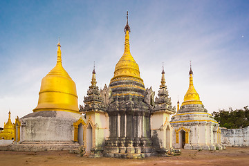 Image showing Ancient buddhist temple, Pindaya, Burma, Myanmar.