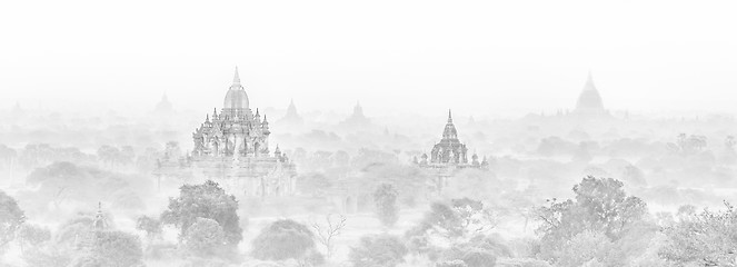 Image showing Temples of Bagan, Burma, Myanmar, Asia.