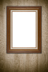 Image showing Old picture frame