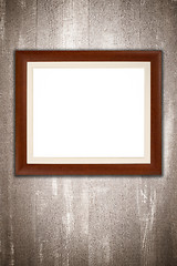 Image showing Old picture frame