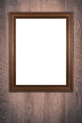 Image showing Old picture frame