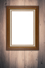 Image showing Old picture frame