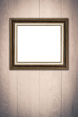 Image showing Old picture frame