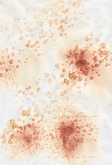 Image showing Stained paper