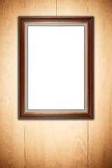 Image showing Old picture frame