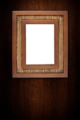 Image showing Old picture frame