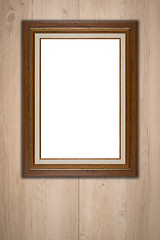 Image showing Old picture frame