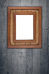 Image showing Old picture frame