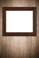 Image showing Old picture frame