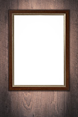 Image showing Old picture frame