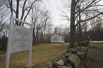 Image showing st. mary's church north castle new york