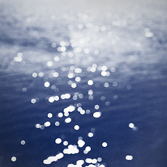 Image showing Water bokeh background