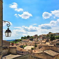 Image showing View over Saint-Emilion, France