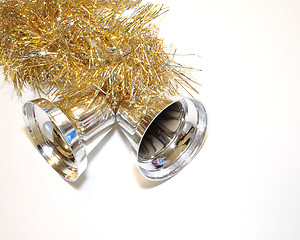 Image showing bells and tinsel