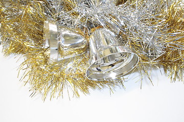 Image showing bells and tinsel