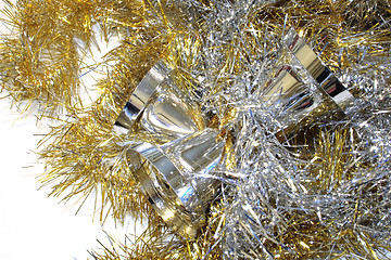 Image showing bells and tinsel