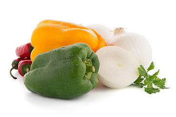 Image showing Mediterranean vegetables