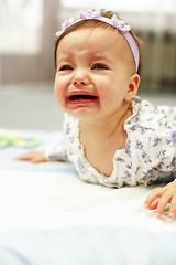 Image showing Crying baby