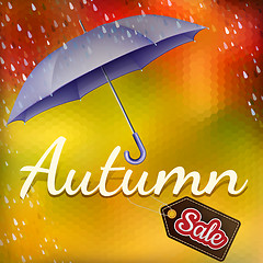 Image showing Autumn sales. EPS 10