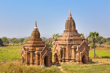 Image showing Temples of Bagan, Burma, Myanmar, Asia.