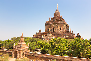 Image showing Temples of Bagan, Burma, Myanmar, Asia.