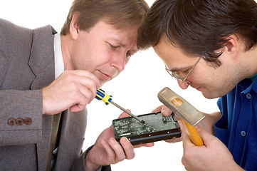 Image showing Repairing the disk