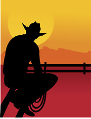 Image showing Outback Cowboy