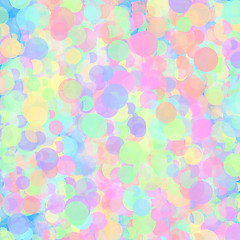 Image showing Background with abstract colorful circles