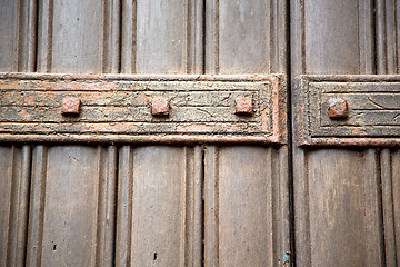 Image showing in london antique brown  rusty  brass  light