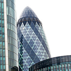 Image showing  in  the new   building london skyscraper      financial distric