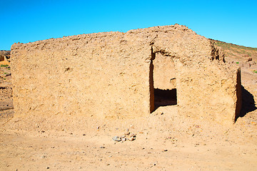 Image showing moroccan old wall  city