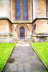 Image showing rose window weinstmister  abbey in london  