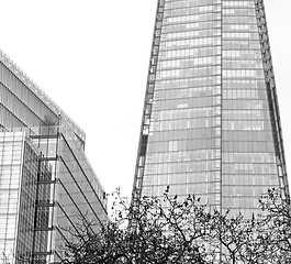 Image showing new     building in london skyscraper      financial district an