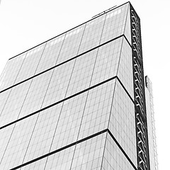 Image showing new building in london skyscraper      financial district and wi