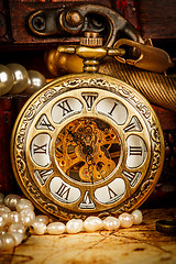 Image showing Vintage pocket watch